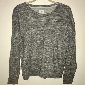Lou & Grey Heather blue grey sweater